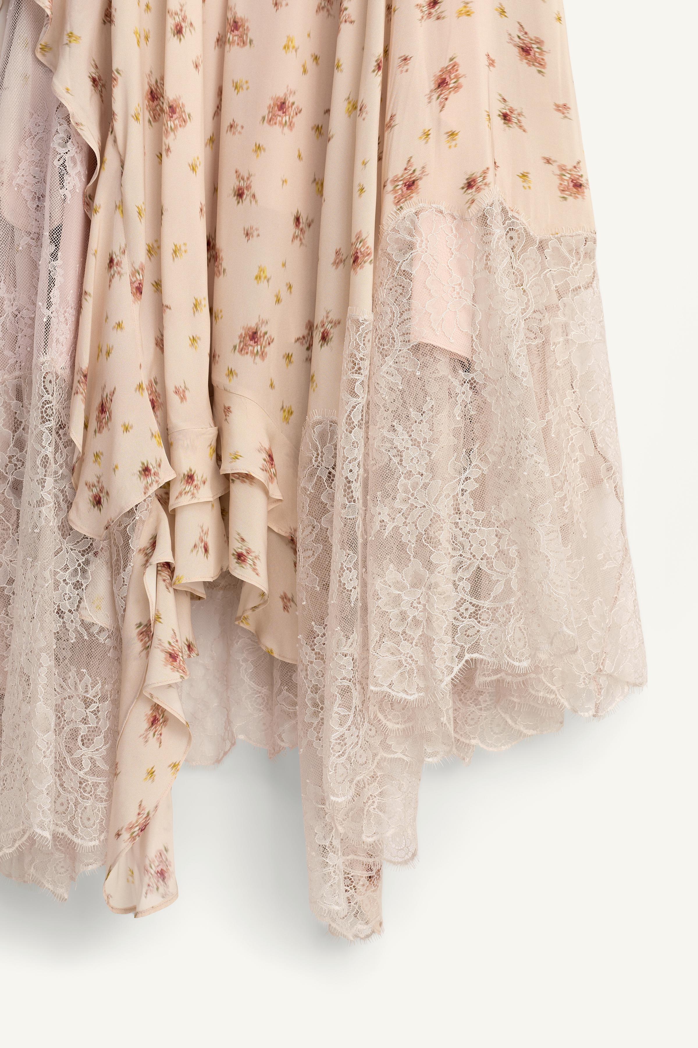 LIMITED EDITION LACE PRINT DRESS